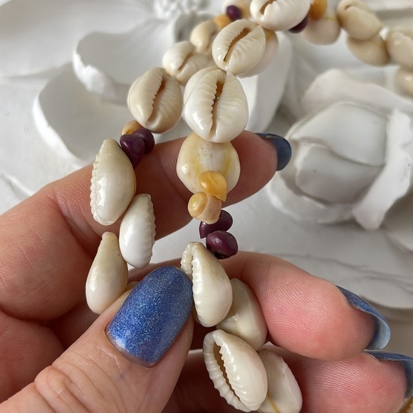 Catch of the Day! Artisan Shell Statement Necklace Hand Made - Picture 8 of 10